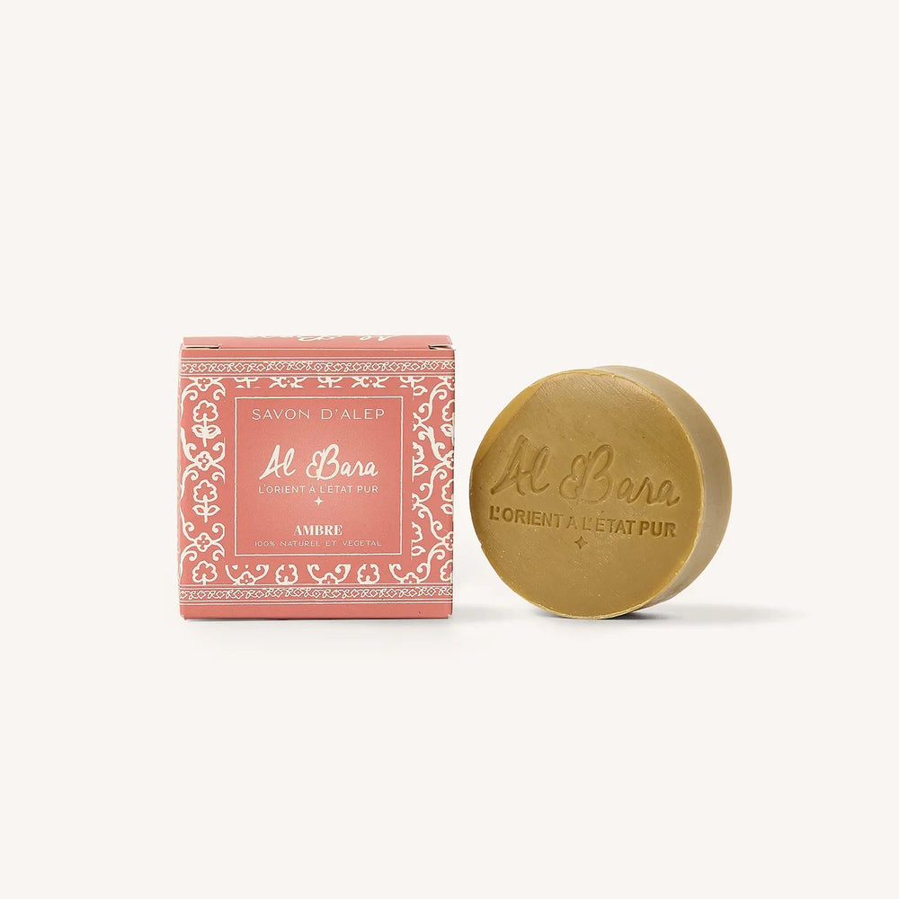 Savon d'Alep Parfumé à l’Ambre - 50g