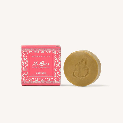 Savon d'Alep Parfumé à la Grenade - 50g