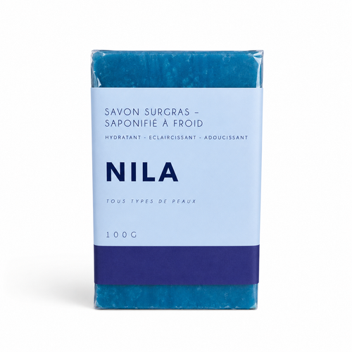 SAVON NILA – SURGRAS SAPONIFIÉ À FROID 100G