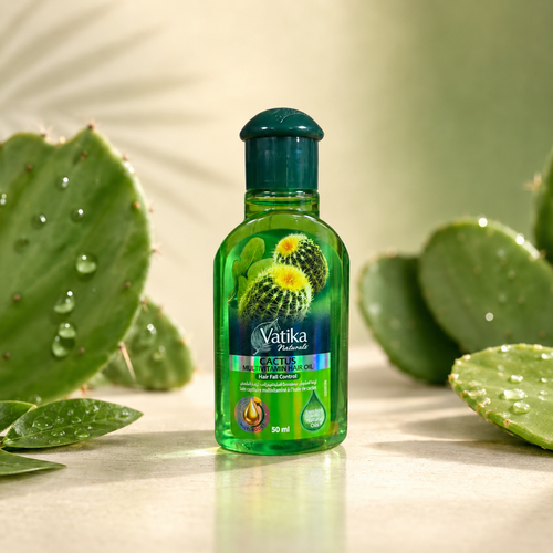 HUILE CAPILLAIRE MULTIVITAMINÉE AU CACTUS — ANTI-CHUTE (50 ML)