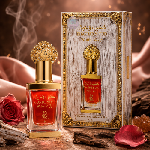 HUILE PARFUMÉE CONCENTRÉE KHASHAB & OUD WHITE - MIXTE