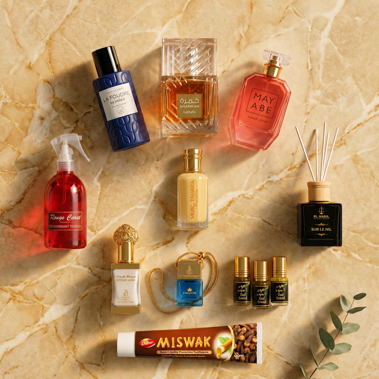 PACK HMI HOMME — 3 PARFUMS 50ML AU CHOIX + 7 CADEAUX OFFERTS | ÉDITION LIMITÉE