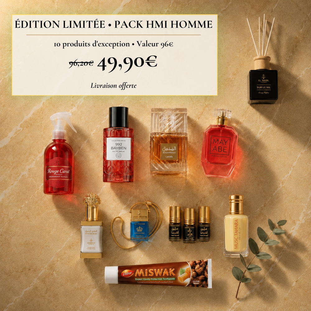 HMI MEN'S PACK — 3 50ML FRAGRANCES OF YOUR CHOICE + 7 FREE GIFTS | LIMITED EDITION
