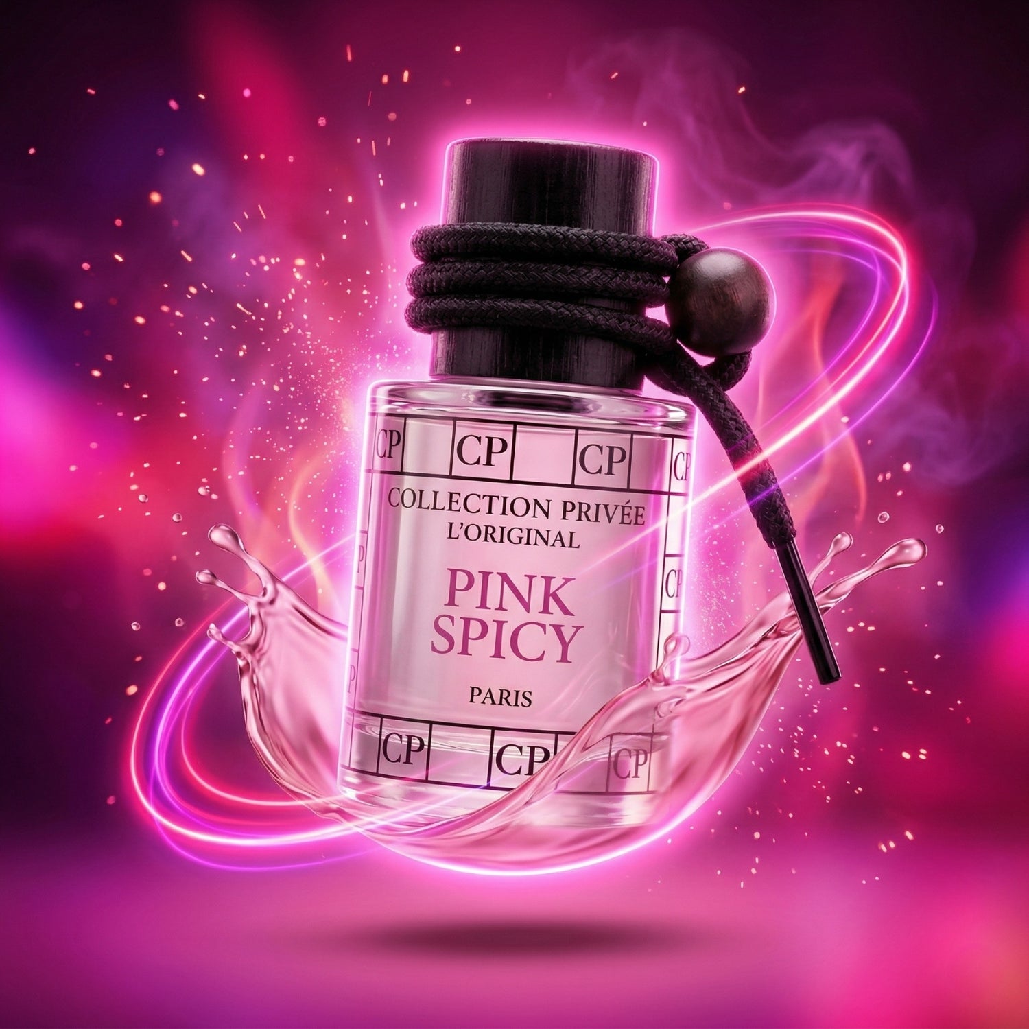 DIFFUSEUR DE PARFUM VOITURE PREMIUM 10 mL — COLLECTION PRIVÉE PARIS (PLUSIEURS SENTEURS)