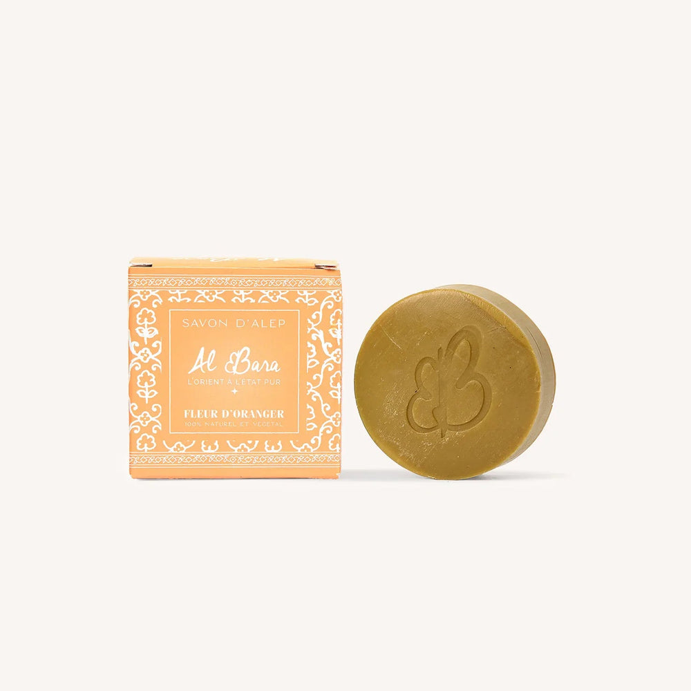Savon d'Alep Parfumé à la Fleur d'Oranger - 50g