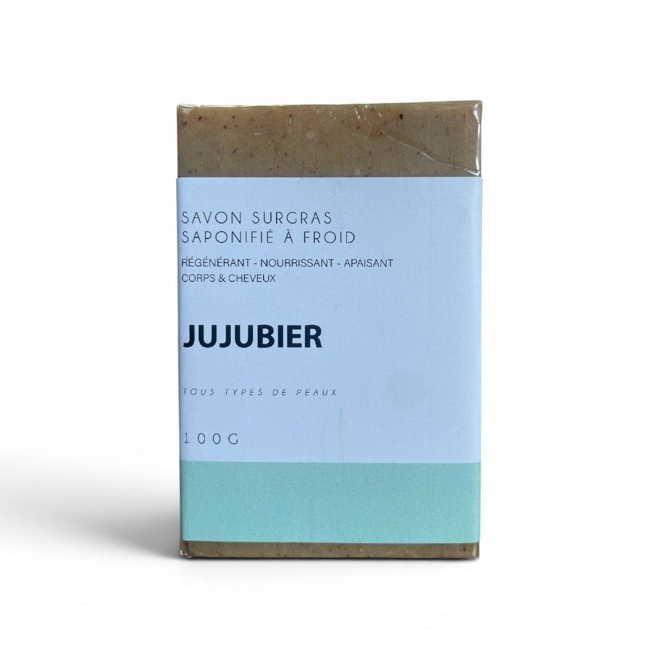 SAVON JUJUBIER (SIDR) – SURGRAS SAPONIFIÉ À FROID 100G